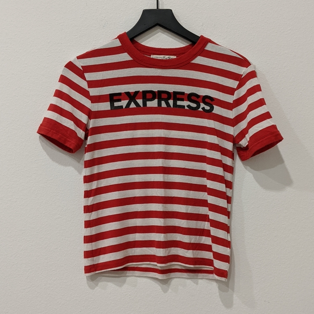Express striped tee